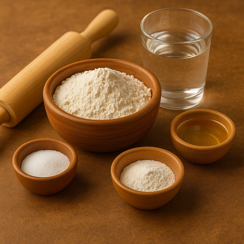 Інгредієнти для тортильї