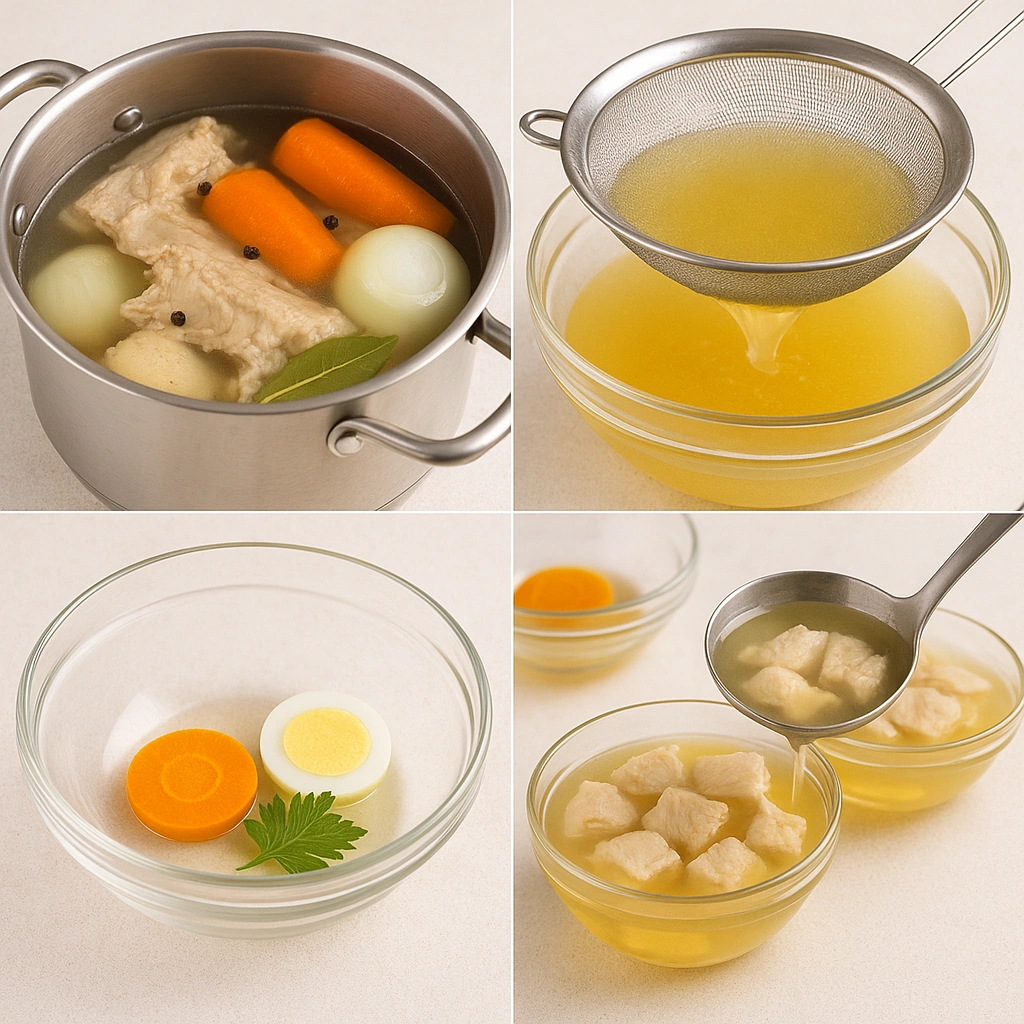 Покрокове приготування залівного з риби