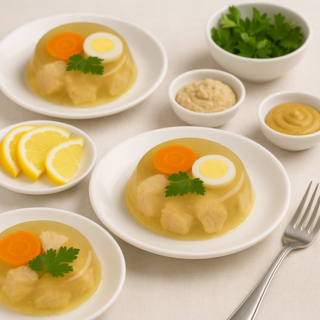 Подача залівного з риби на святковому столі