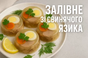 Залівне зі свинячого язика — обкладинка статті