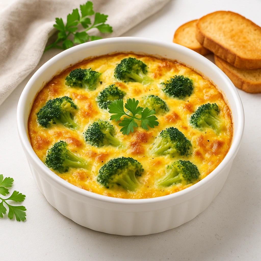 Запіканка з броколі у духовці — смачна страва з сиром і вершками